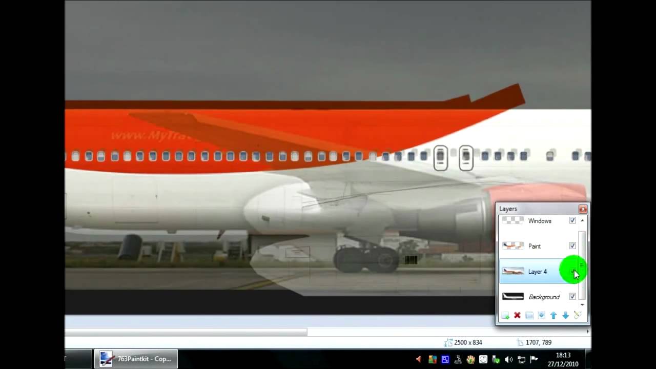 Repainting Real World Liveries