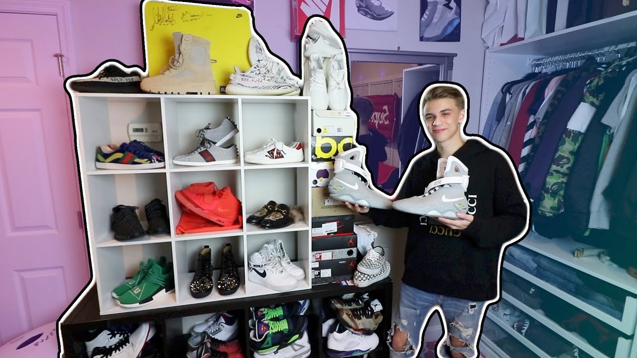 MY ENTIRE SNEAKER COLLECTION!! (NIKE, ADIDAS, GUCCI, ETC)