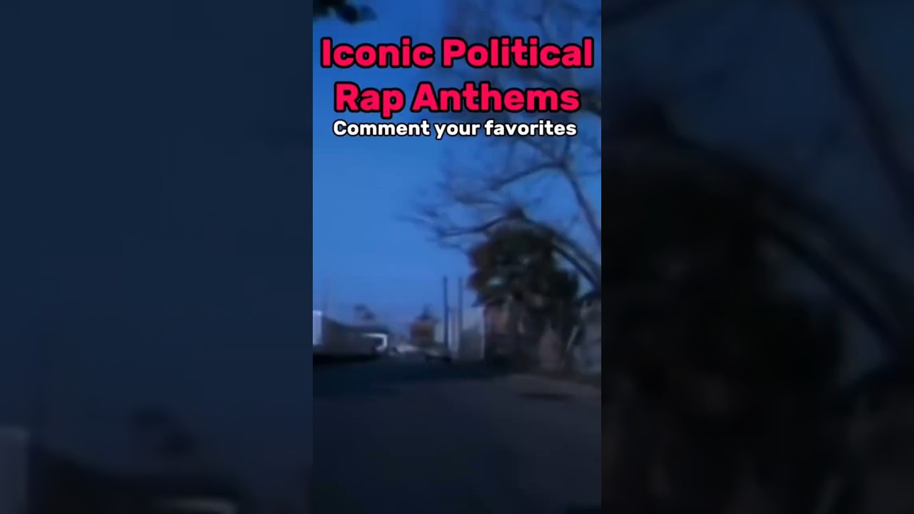 Iconic Political Rap Anthems