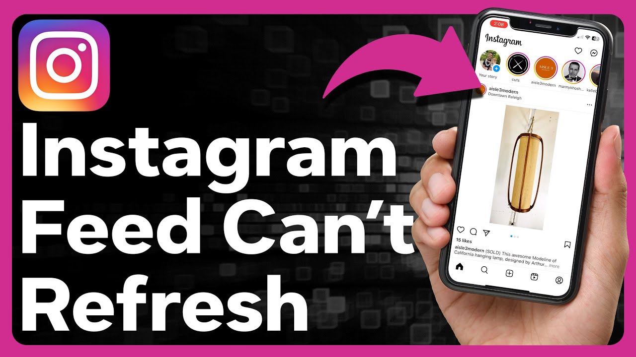 Как исправить ошибку «Instagram не может обновить ленту»