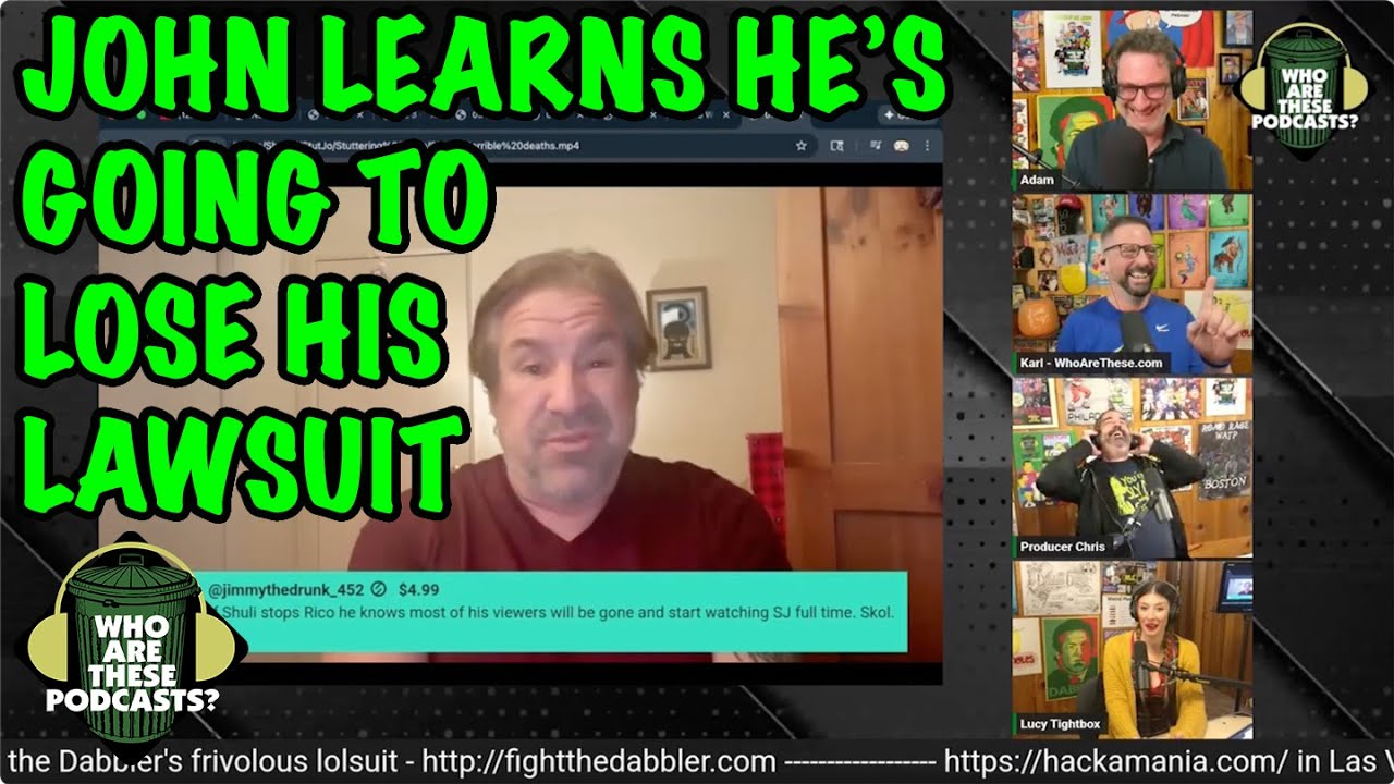 Loser Stuttering John Begs For Sympathy!