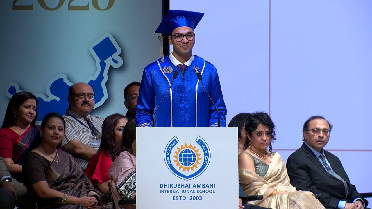 DAIS Graduation 2025 | Aditya Ankhad | Head Boy Speech