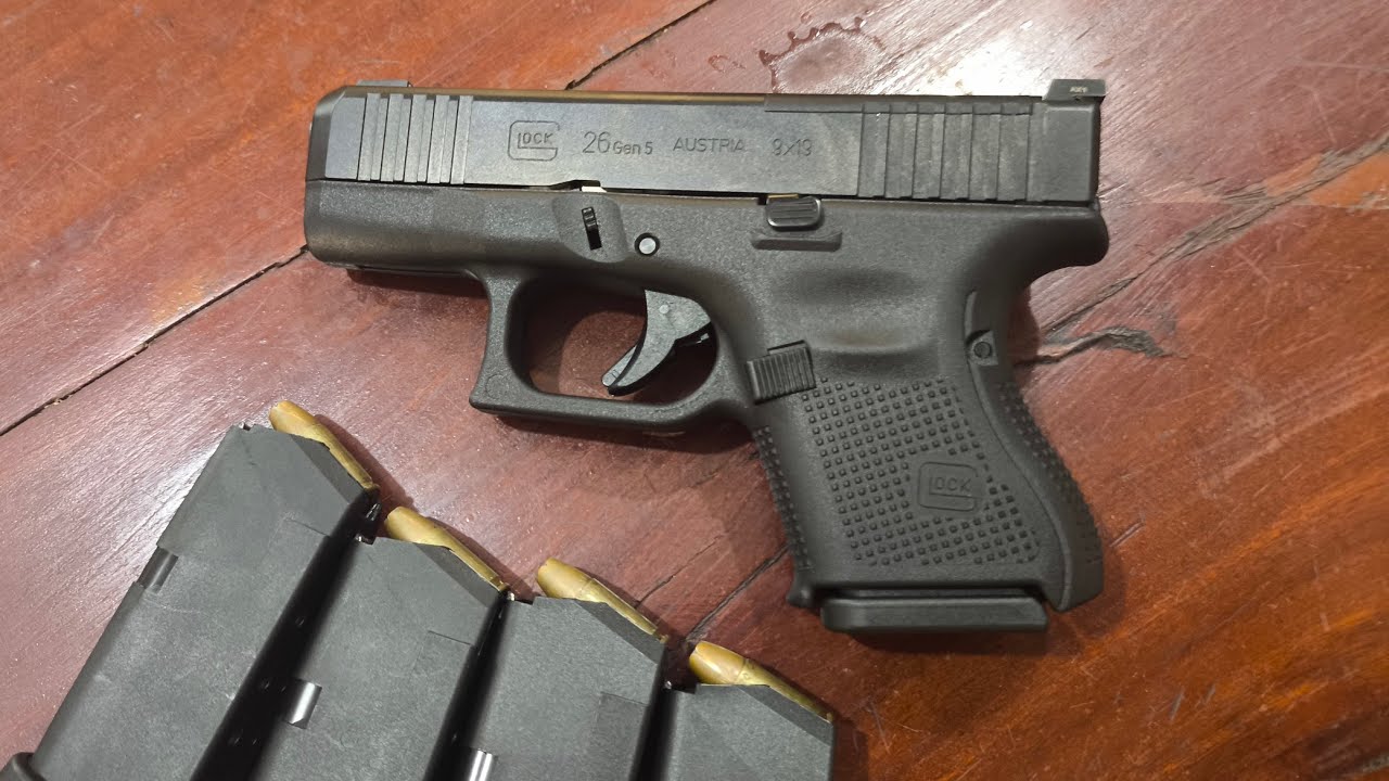 Glock G26 MOS: Primeiro Contato com a 