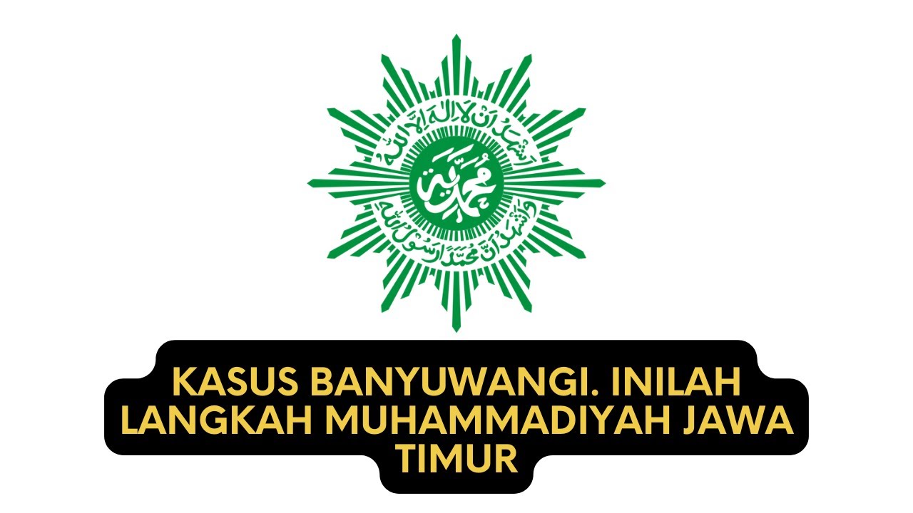 INI WARNING BAGI PELAKU PENGRUSAKAN PAPAN NAMA MUHAMMADIYAH DI BANYUWANGI