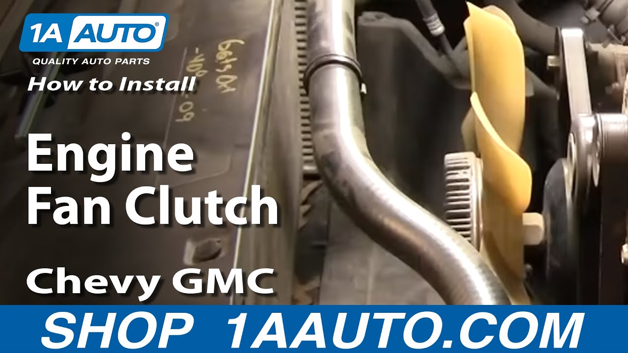 How to Replace Radiator Fan Clutch 96-04 GMC Yukon