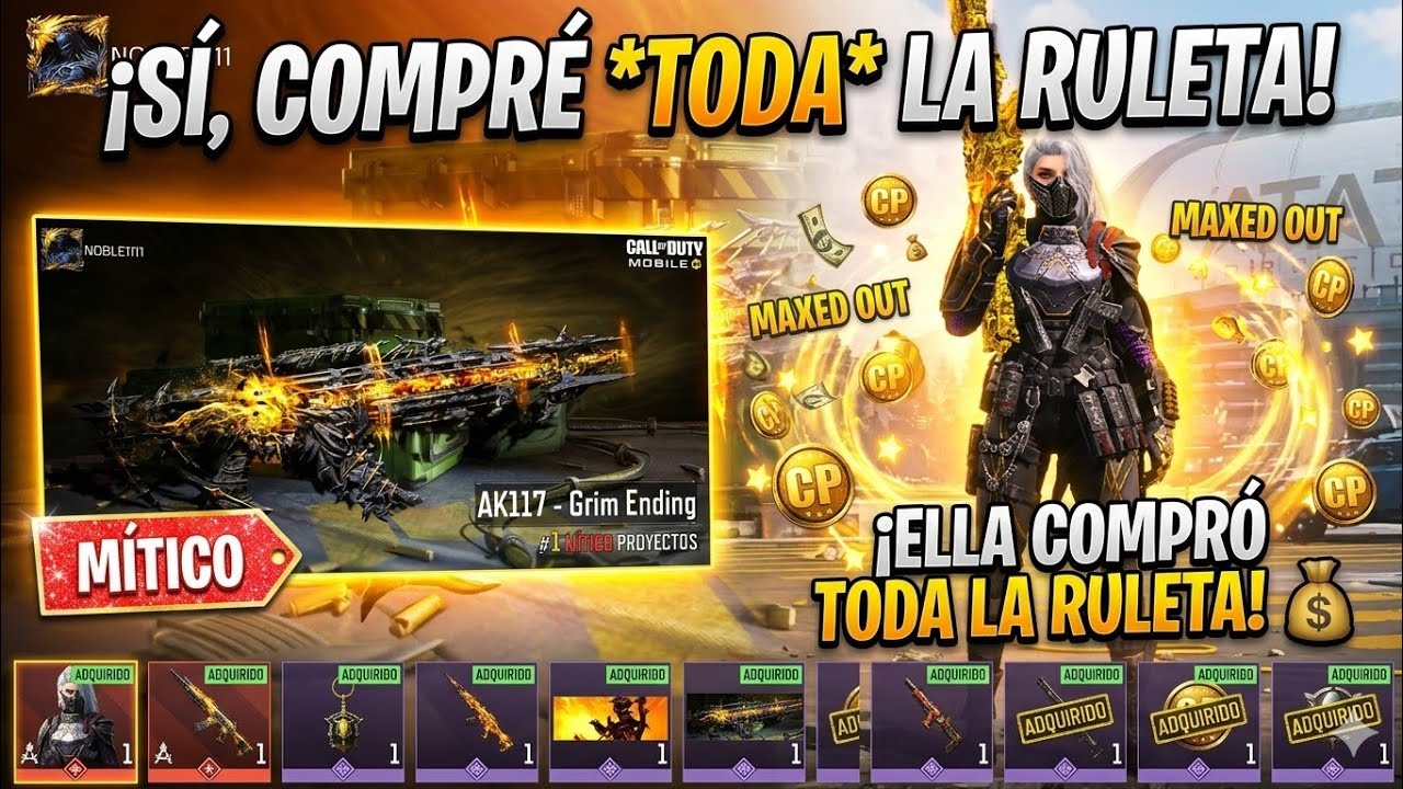 PROBANDO EL AK117-GRIM ENDING MI PRIMERA MITICA