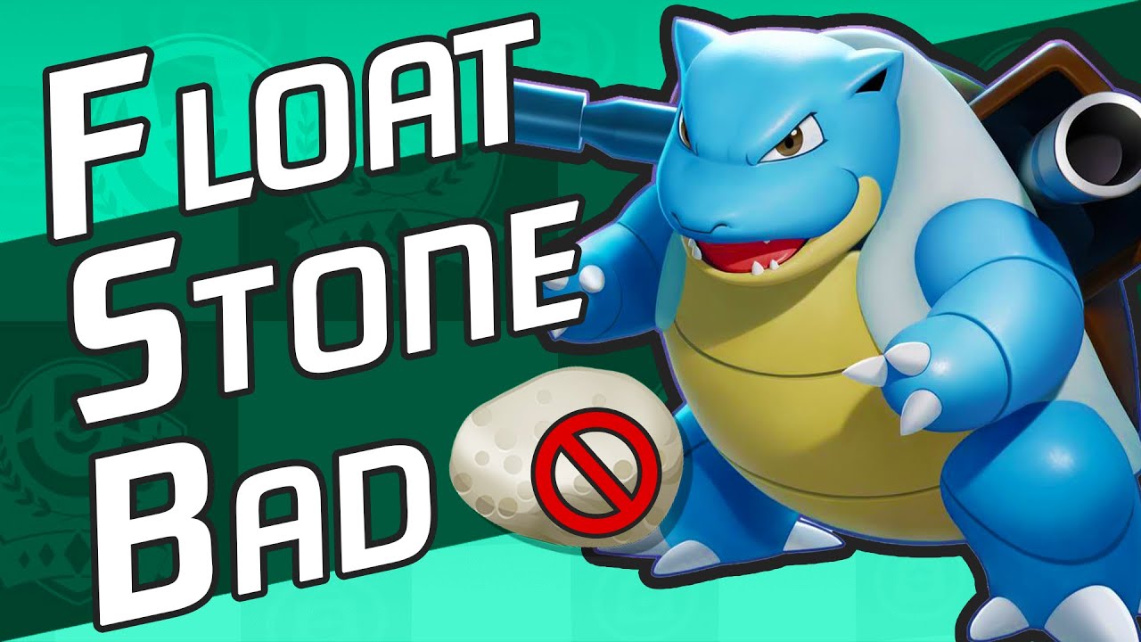 STOP USING FLOAT STONE | Blastoise Best Held Items | Pokemon Unite