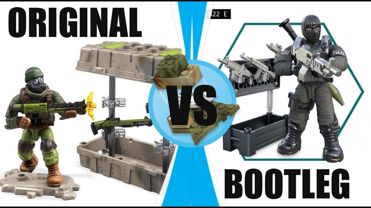 ORIGINAL vs BOOTLEG: CALL OF DUTY. Cajas de armas, comparación y unboxing.