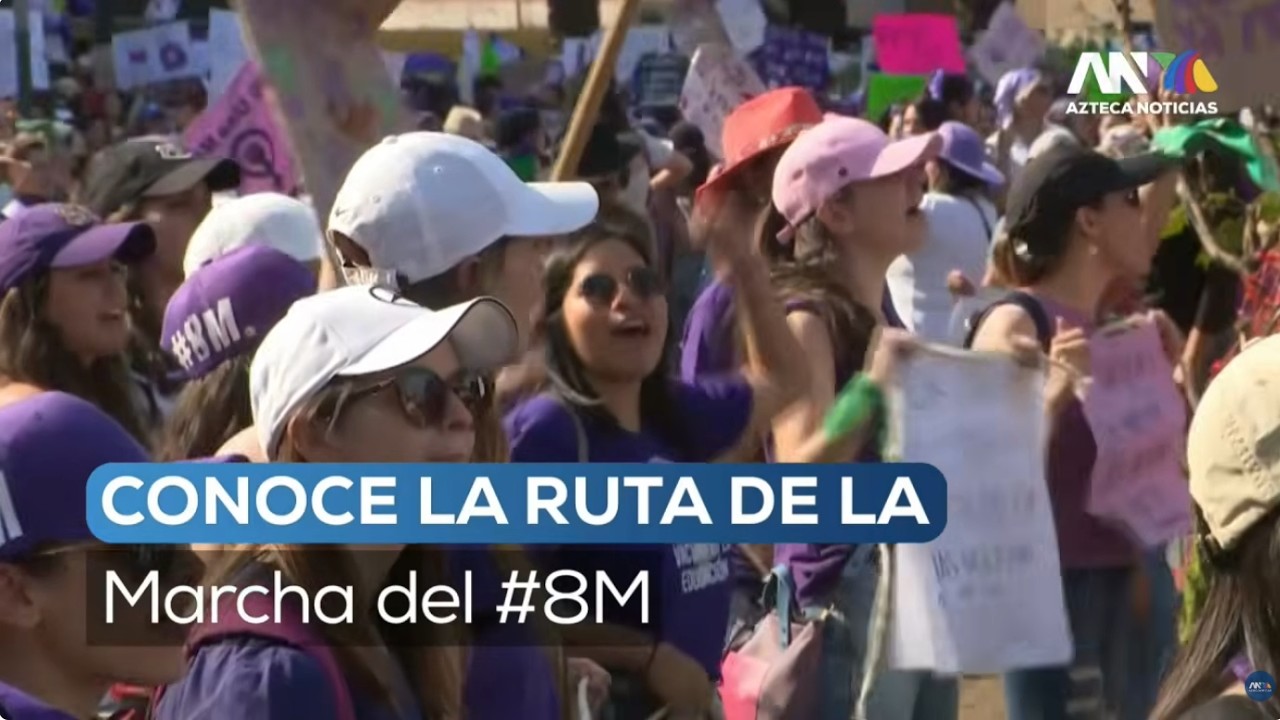 La CDMX se pinta de morado: Marcha masiva por el #8M romperá récords