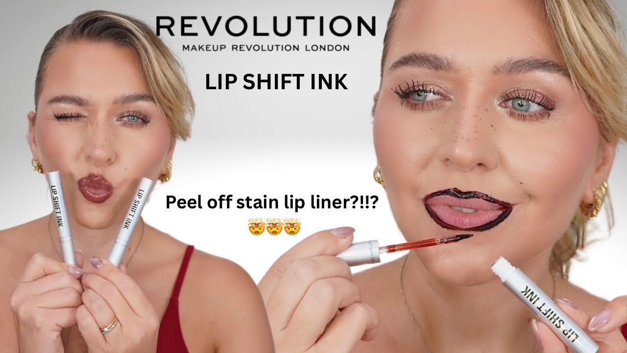 makeup revolution lip shift ink lip stain review #makeup #lipstain #makeuptips #makeuprevolution