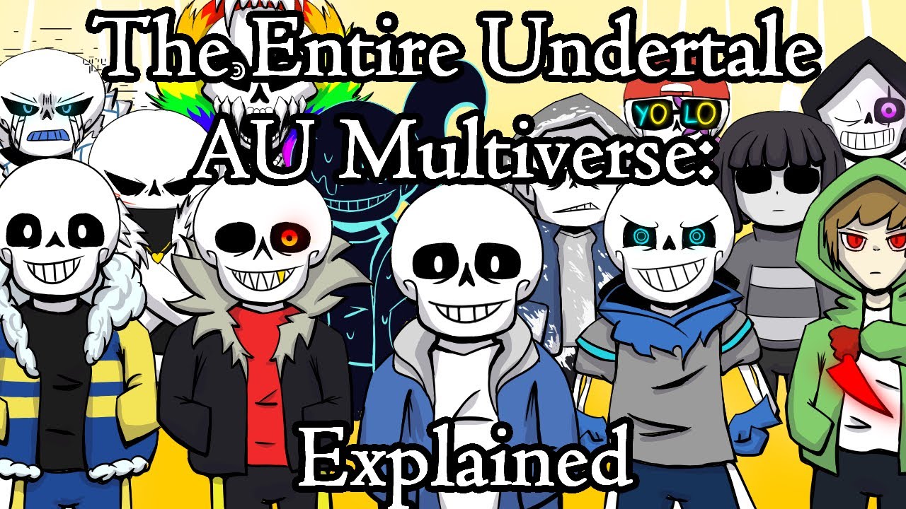 The Entire AU Undertale Multiverse Explained