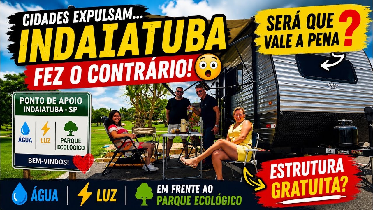 Descobrimos o Ponto de apoio de INDAIATUBA-SP *AGUA,ENERGIA,E DESCARTE DEGRAÇA sera mesmo ?