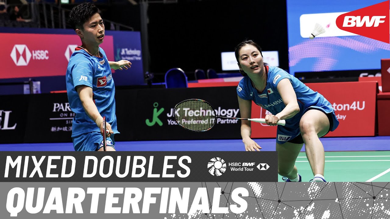KFF Singapore Badminton Open 2025 | Ye/Chan (TPE) vs. Shimogami/Hobara (JPN) | QF
