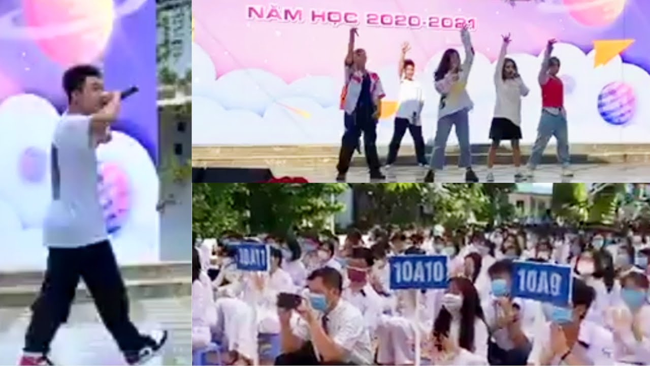 P336 về Trường cùng Em Út Kenji hát mừng Lễ Khai Giảng Năm Học Mới | THPT Nguyễn Du | King Of Rap