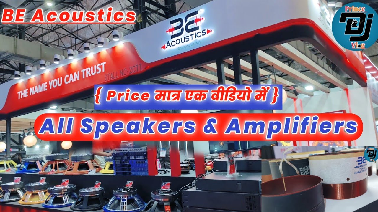 Be Acoustics Speaker | Be Acoustics Amplifier | Be Acoustics Palm Expo 2025