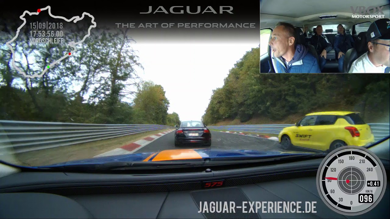Nürburgring Nordschleife Jaguar XJR 575 Race Taxi with Dale Lomas