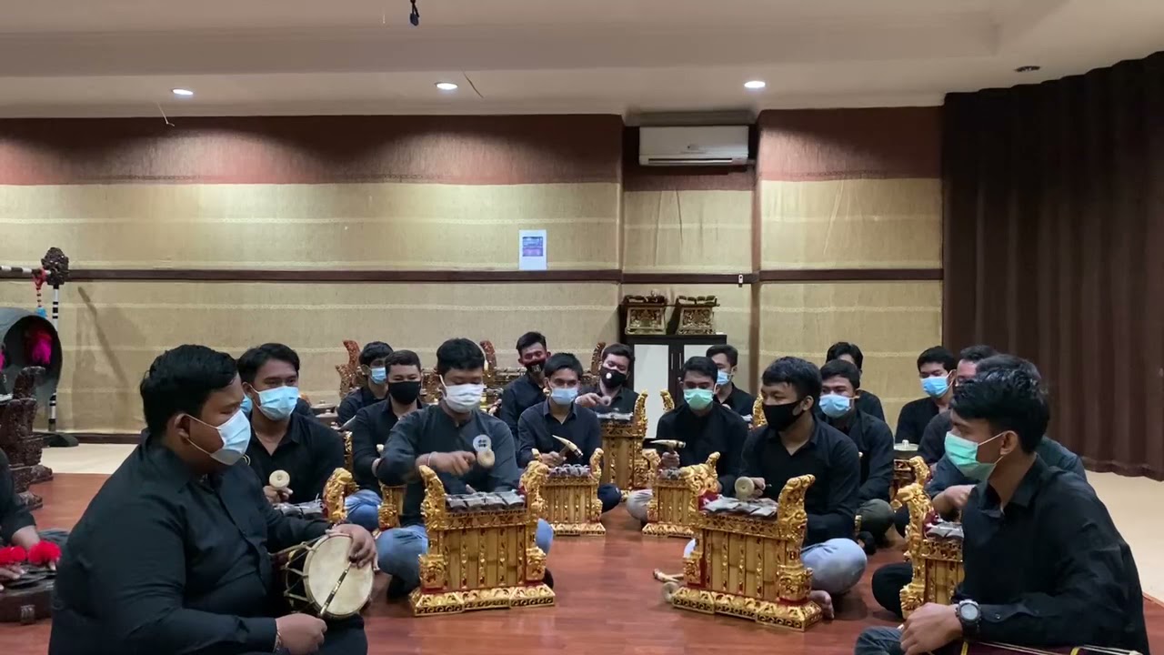 Tabuh Angklung Catur Swara Sandi. ISI Denpasar.