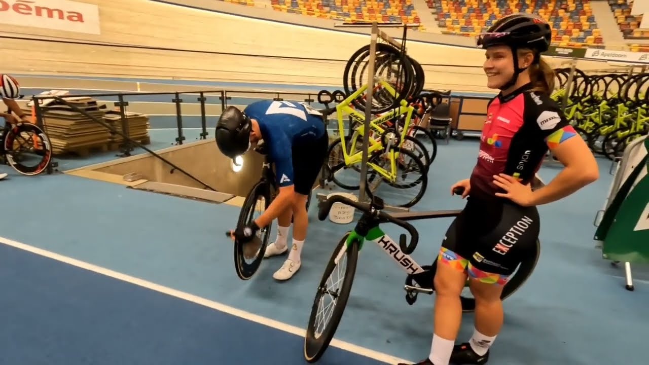 Derny training op de baan in Apeldoorn - Trainingvlog #2