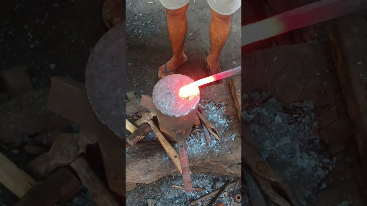 Membuat golok sembelih 