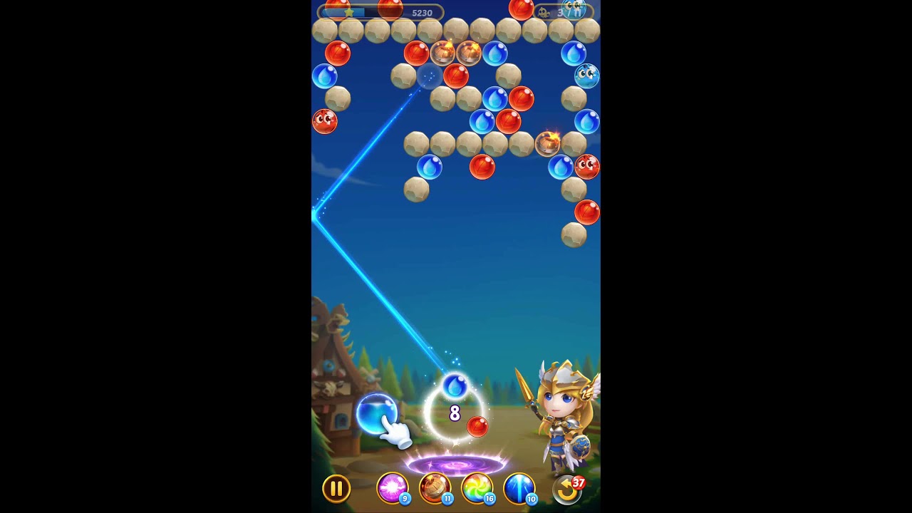 Level 2021-5 Bubble Shooter Viking Pop