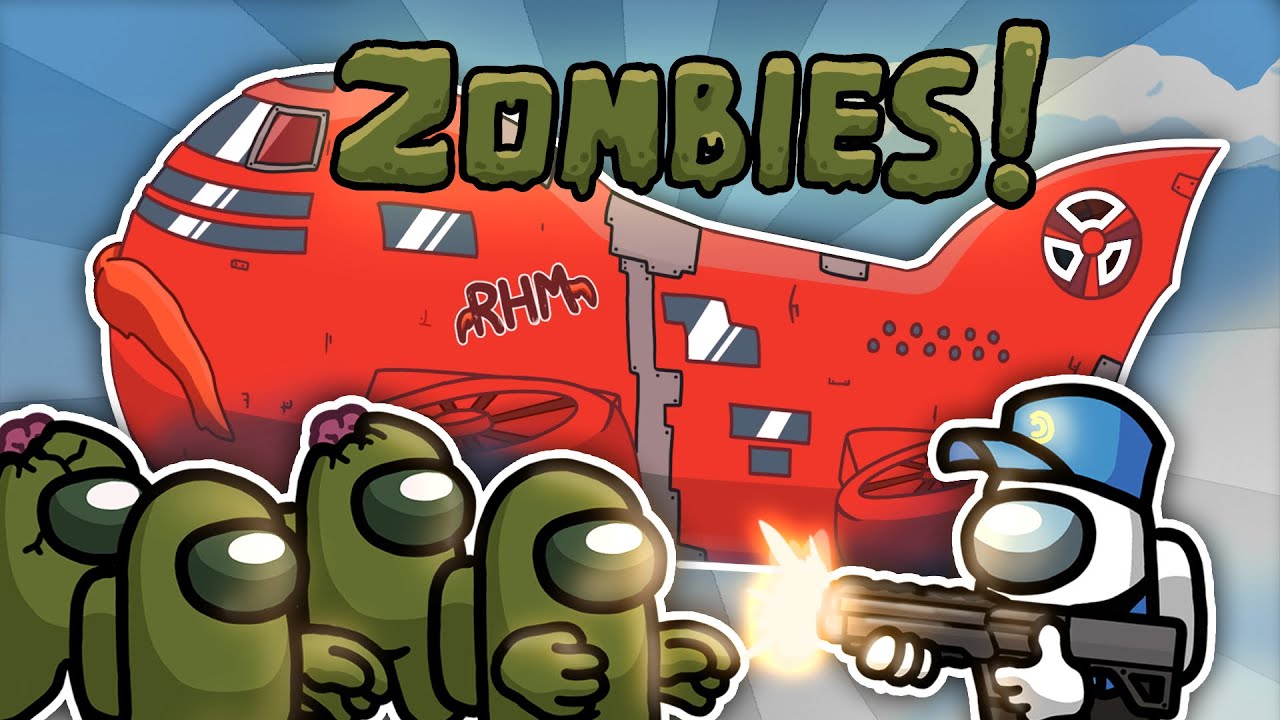 Among Us Airship Zombies! | Among Us Animated