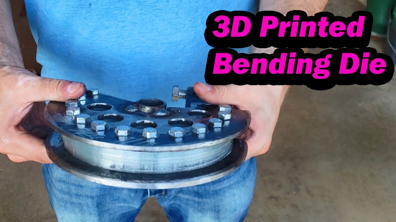 3D Printed Square Tube Bending Die