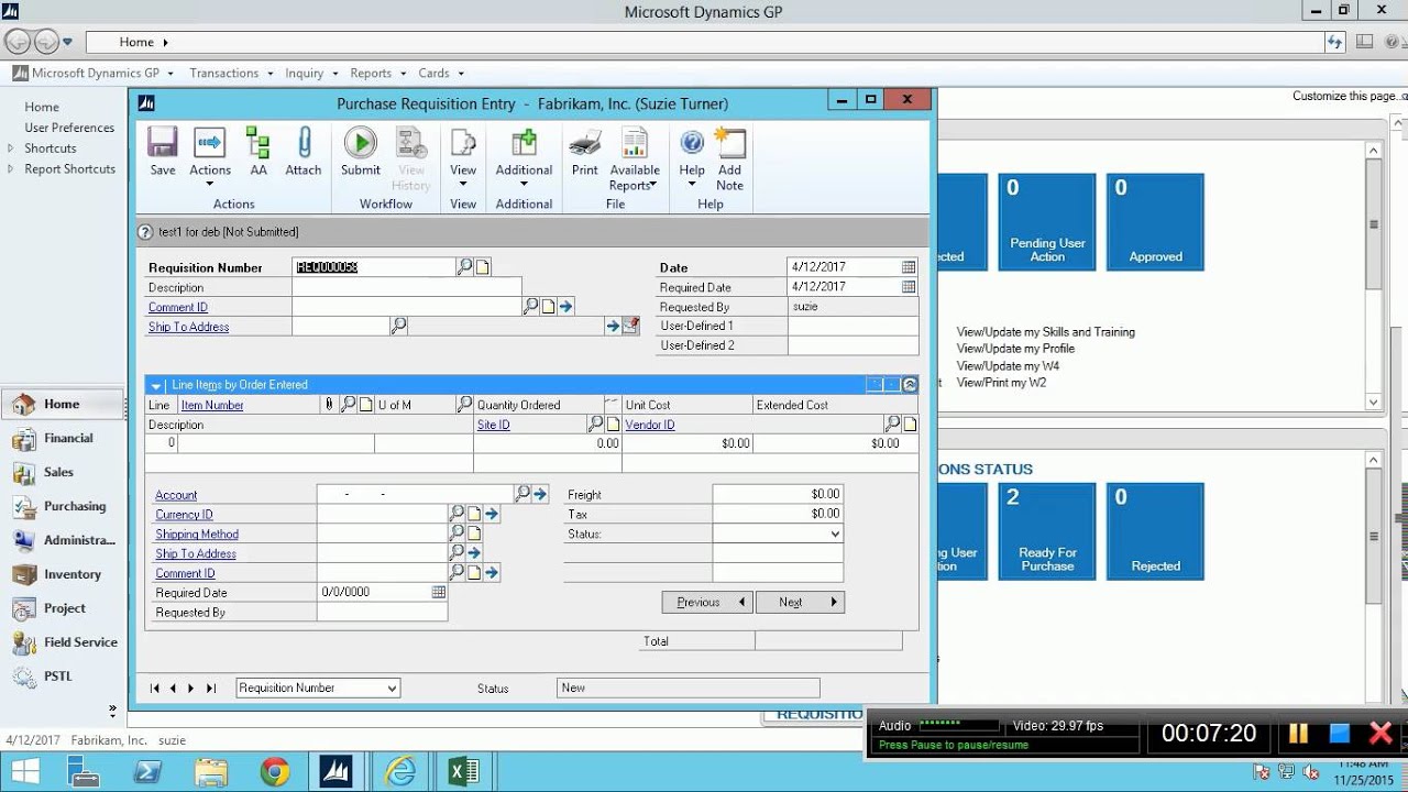 Microsoft Dynamics GP Training