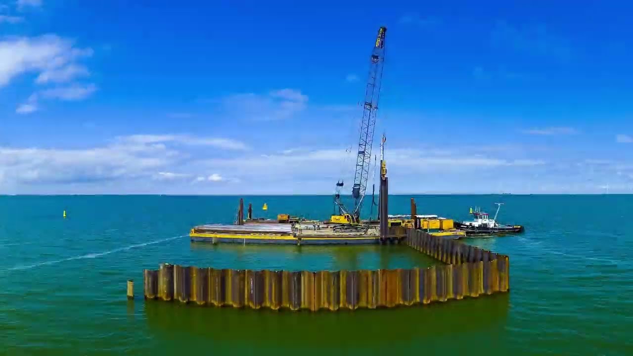 Sterk - Timelapse Bouwkuip berging Lancaster IJsselmeer