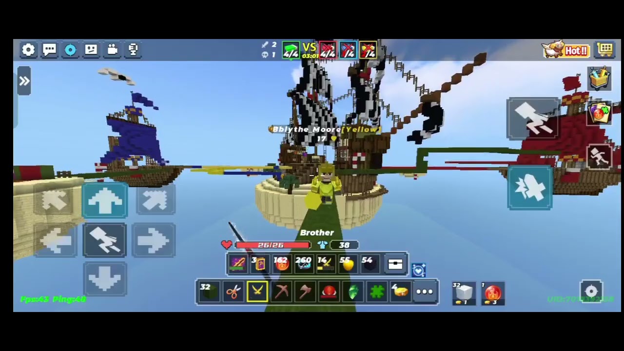 BLOCKMAN GO bedwars RANKED MATCH 