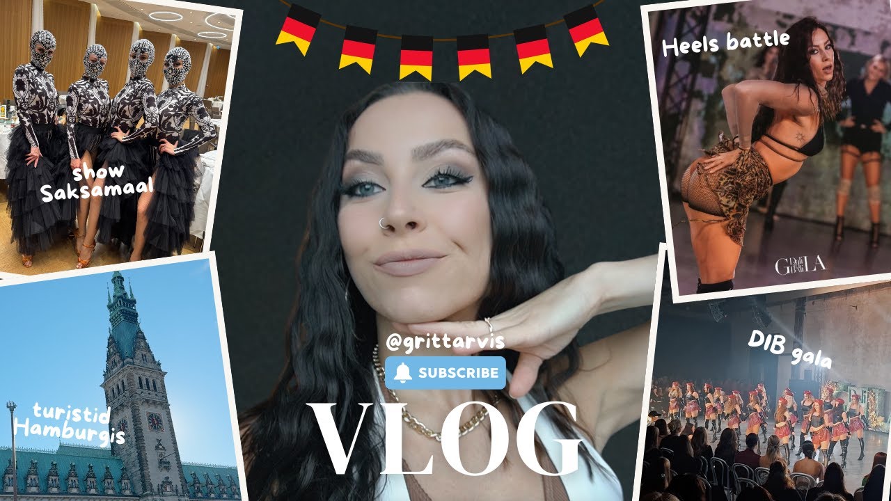 Lendasime Hamburgi, et esineda 5 minutit, turistip&auml;ev, haul, DIB gala 🇩🇪💃
