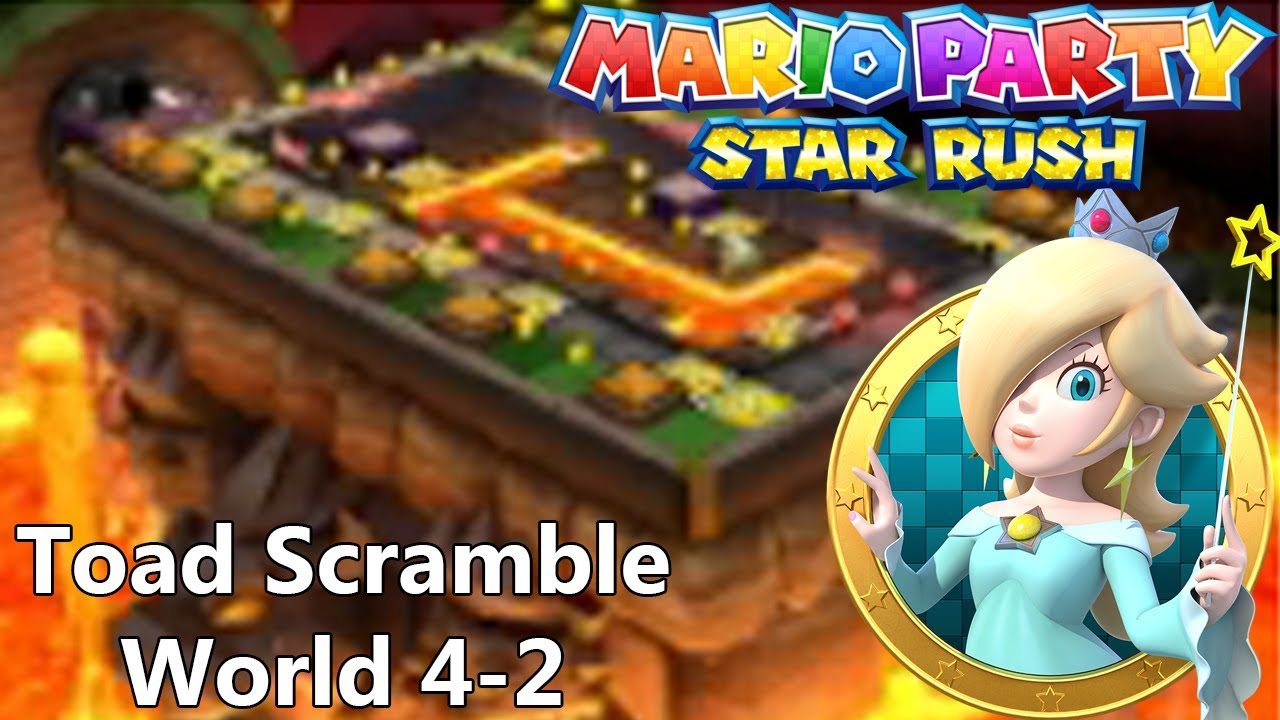 Slim Plays Mario Party: Star Rush - Toad Scramble (World 4-2)