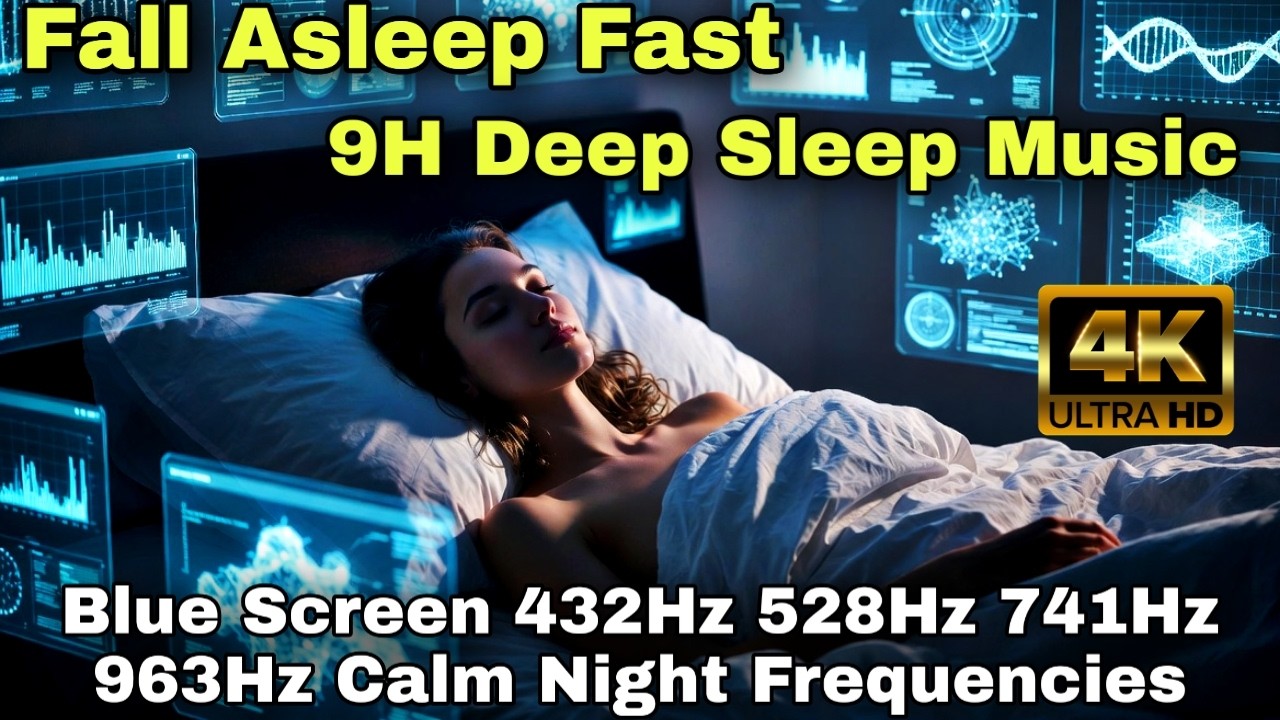 Deep Sleep Soundscape | 9 Hours of Calm Night Atmosphere