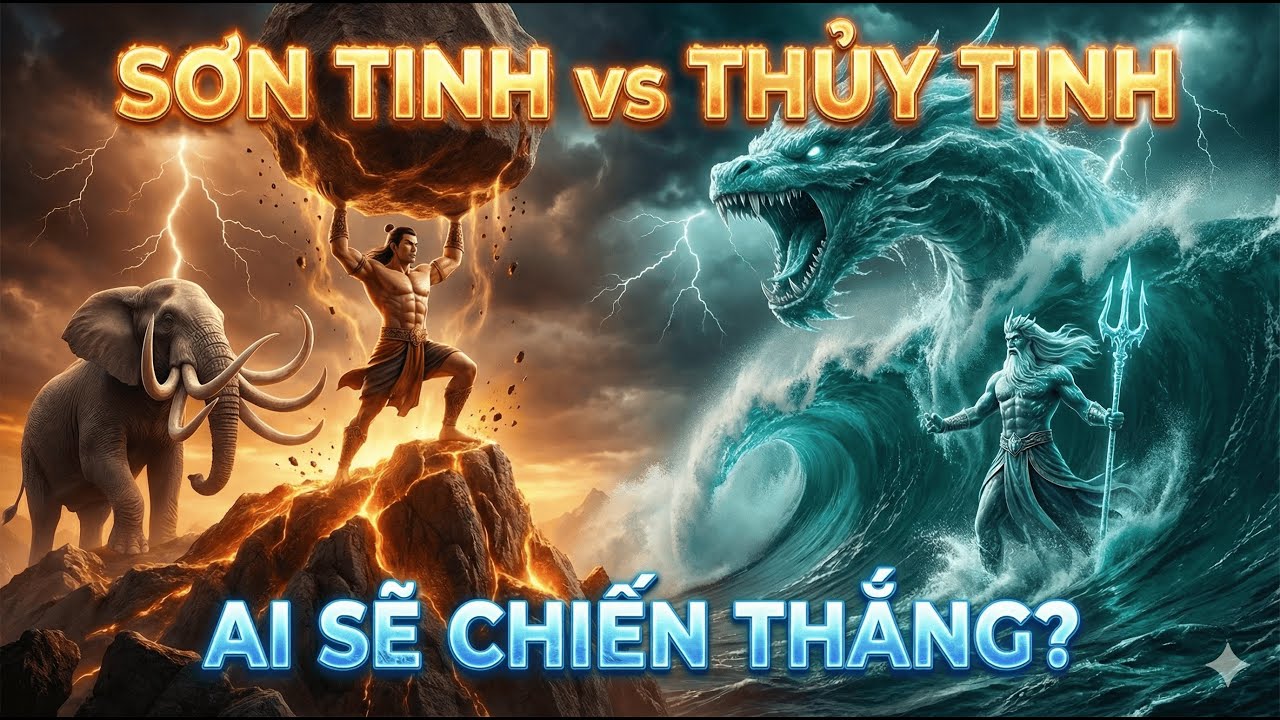 Sơn Tinh Thủy Tinh - Đại Chiến Thần Núi Và Thần Nước | Bí Mật Sính Lễ Voi Chín Ngà | RỪNG CỔ TÍCH
