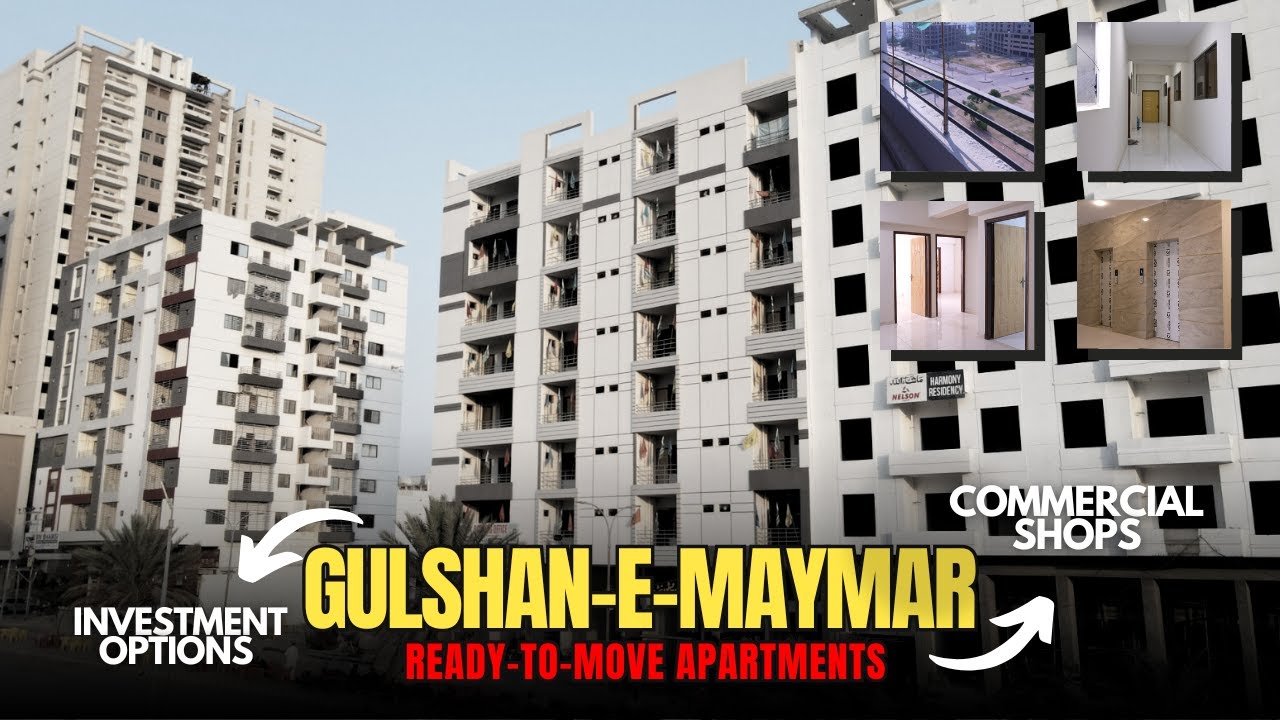 Gulshan-e-Maymar Karachi | Ready-to-Move Apartments & Best Investment Options | Commercial Shops