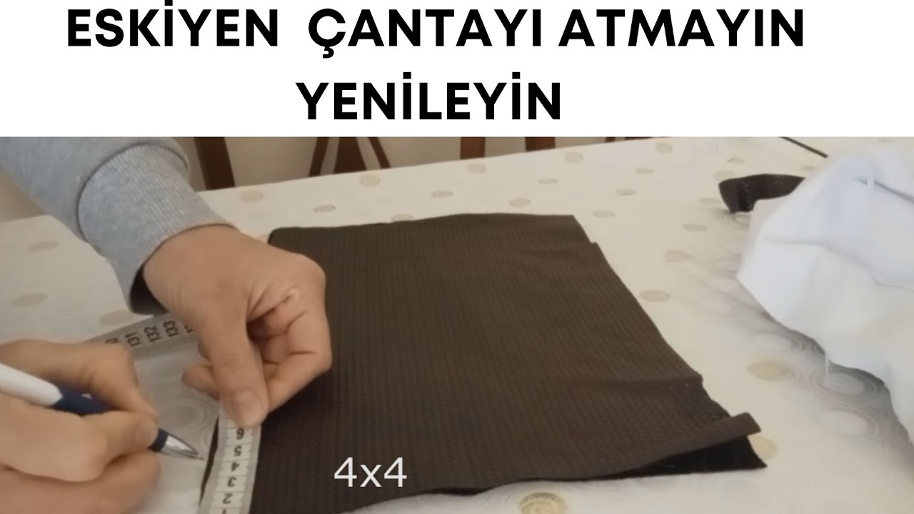 Eski &Ccedil;anta Yenileme Trend Bir &Ccedil;antanız Olsun | Pratik Dikiş Teknikleri |Handbag Making