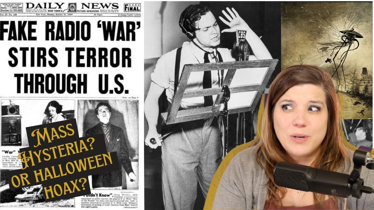 War of the Worlds Panic History or Hoax? Aliens in New Jersey Orson Welles Story