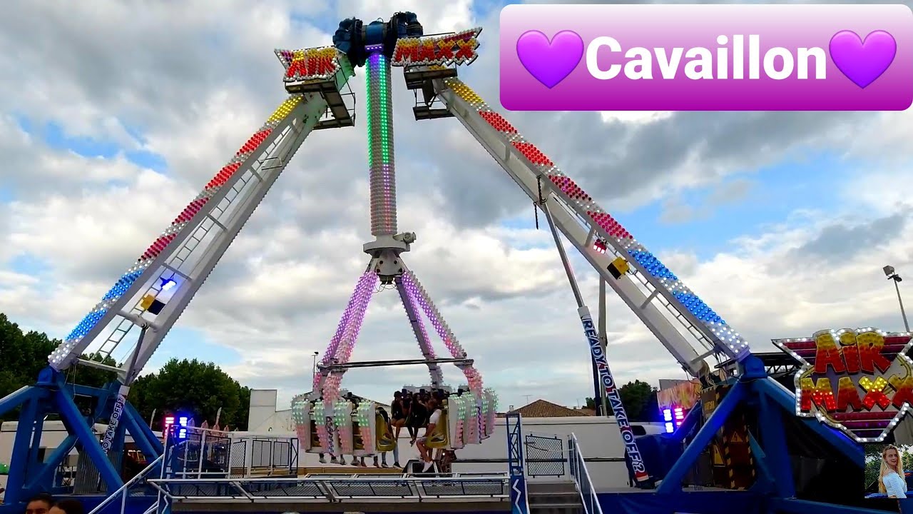 Fête foraine du Corso Cavaillon France Mai