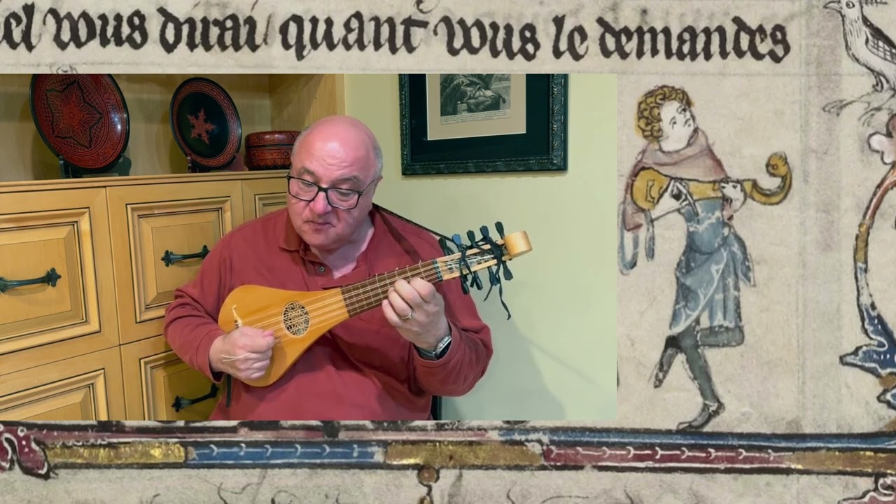 Dança Amorosa and Troto for Medieval Gittern