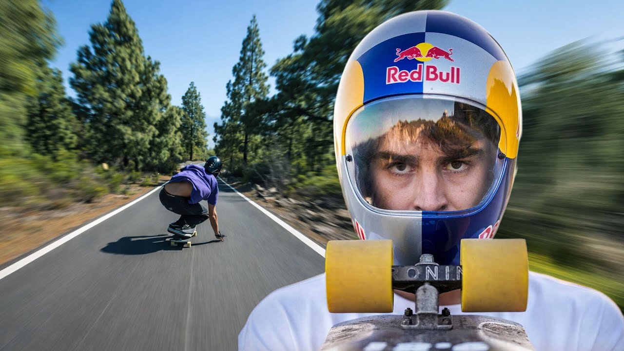 A 130km/h CON UNA TABLA DE SKATE | As&iacute; es Diego Poncelet I MARCA