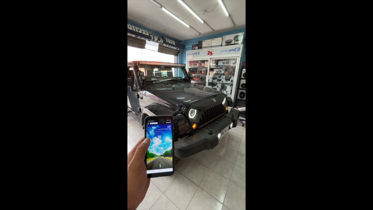 Instalaci&oacute;n de Alarma Digital Viper DS4 para Jeep Wrangler 2008