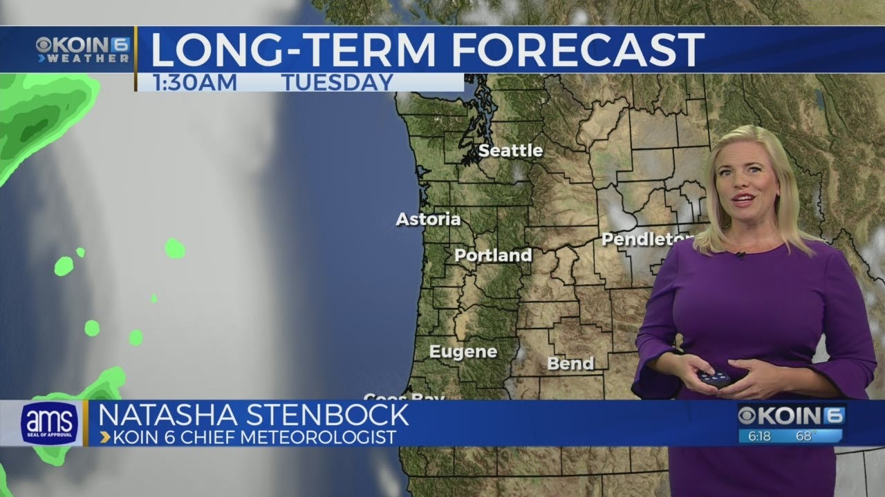6 p.m. Thursday evening forecast KOIN 6 News Oct. 18, 2018
