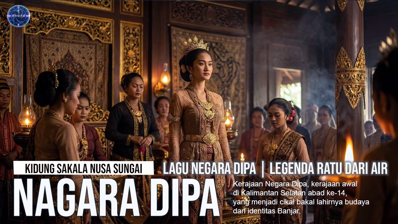 Lagu Negara Dipa &ndash; Ratu Junjung Buih Bangkit dari Air