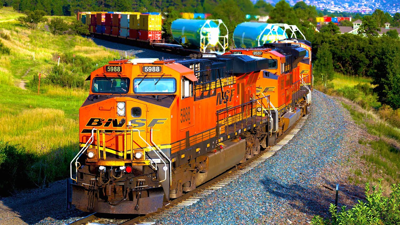 BNSF Action on the Colorado Joint Line! Ft. Bonnet, MACs, Boeing Fuselages, BIZARRE Megas & More!