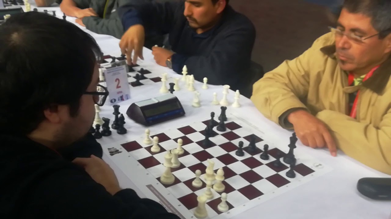 IM Pablo Salinas(Chile) - GM Julio Granda(Perú) Torneo Blitz de Ajedrez Chile 2018