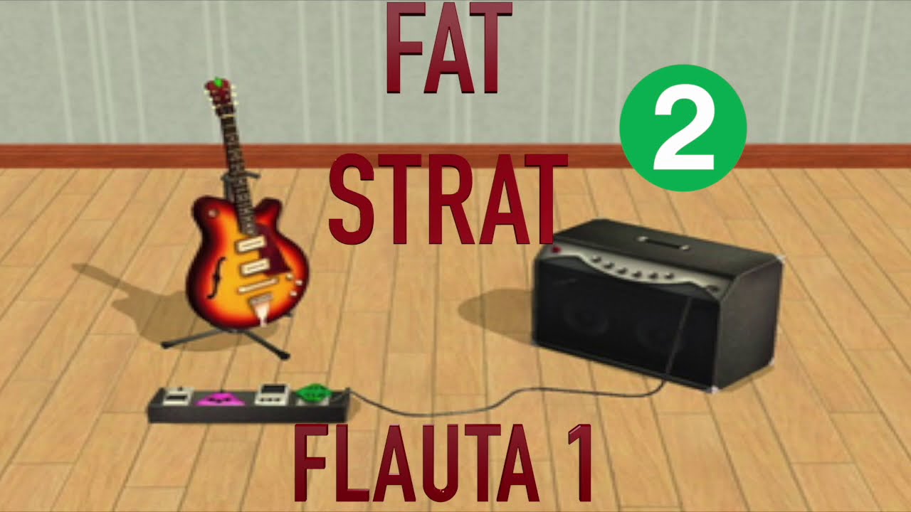 Fat Strat - tutorial flauta dulce con notas