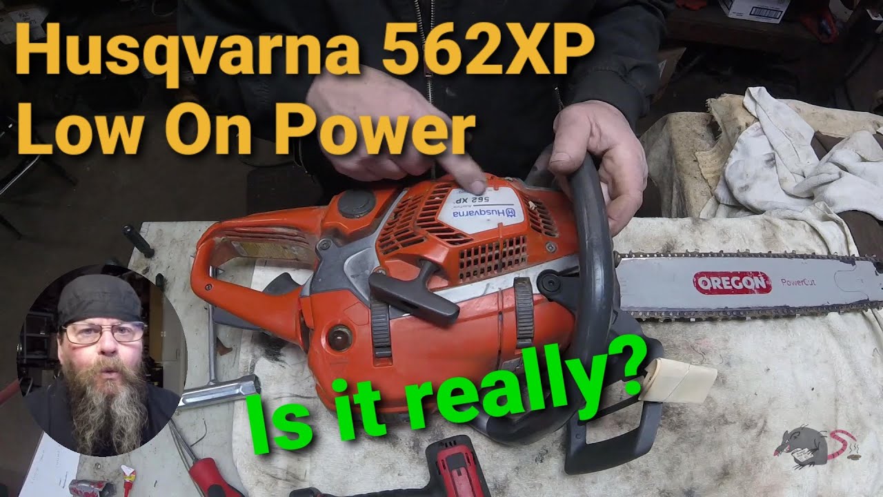 Husqvarna 562XP Низкий уровень мощности... или нет?
