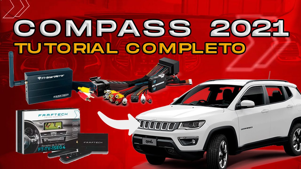 DESBLOQUEIO, TV E ESPELHAMENTO NO JEEP COMPASS 2021! (GUIA COMPLETO)