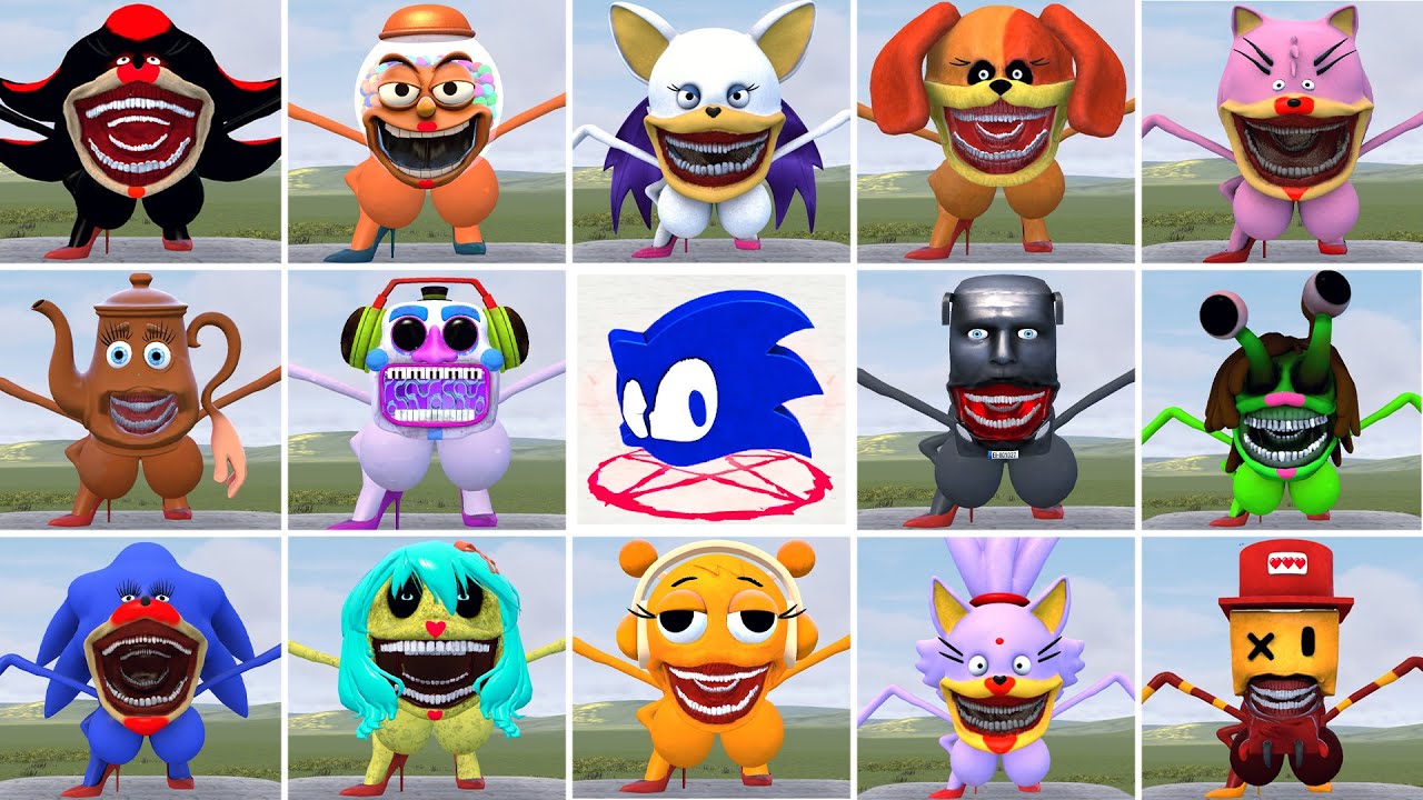 NEW SHIN SONIC TAPE VS SHIN SONIC SHADOW TAPES  Which One REIGNS SUPREME in Garry's Mod!