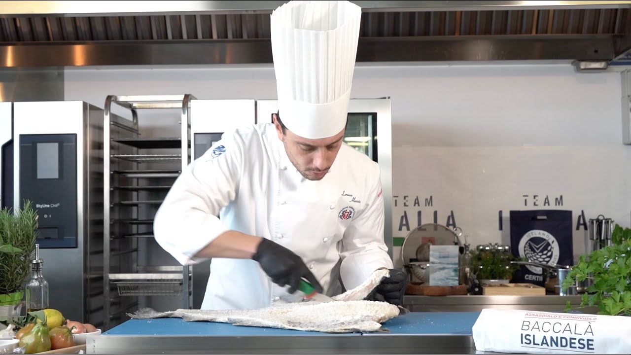 Masterclass Baccalà Islandese by Federazione Italiana Cuochi