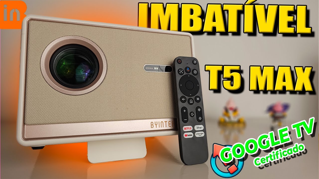 [R$1.200] Byintek PLATO T5 MAX : Google TV Análise Completa!!